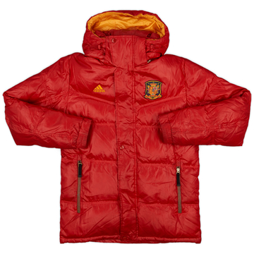 2010-11 Spain adidas Padded Bench Coat - 8/10 - (M)