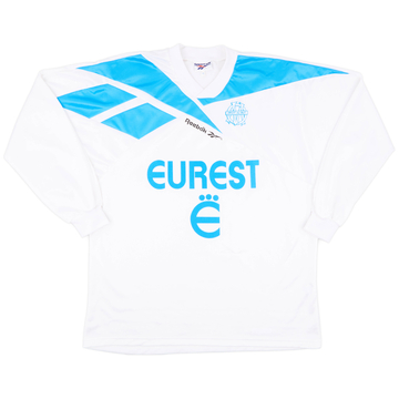1994-95 Olympique Marseille Home L/S Shirt - 8/10 - (XL)