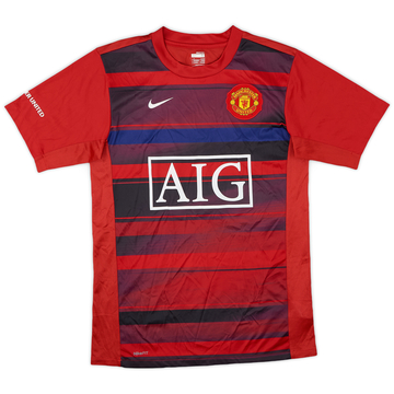 2009-10 Manchester United Nike Training Shirt - 8/10 - (S)