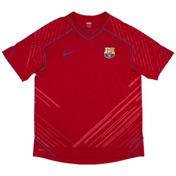 2007-08 Barcelona Nike Training Shirt - 7/10 - (XL)