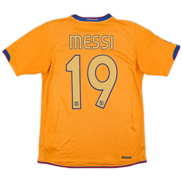 2006-08 Barcelona Away Shirt Messi #19 - 6/10 - (S)
