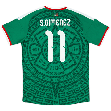 2026-27 Mexico Home Shirt Gimenez #11