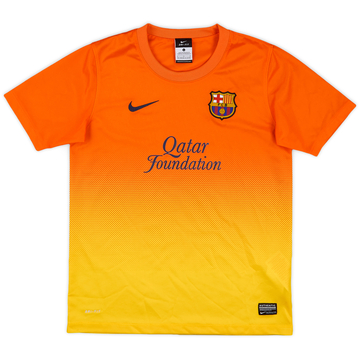 2012-13 Barcelona Basic Away Shirt - 7/10 - (L.Boys)