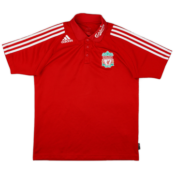 2008-09 Liverpool adidas Polo Shirt - 8/10 - (M)