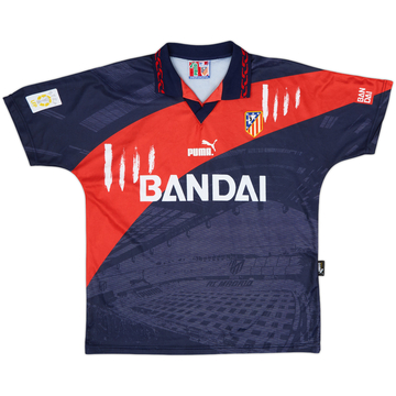 1995-96 Atletico Madrid Away Shirt - 9/10 - (L)