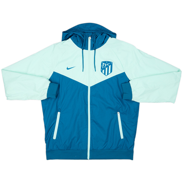 2018-19 Atletico Madrid Nike Hooded Rain Jacket - 8/10 - (M)