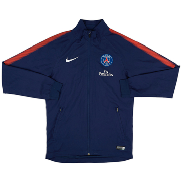 2017-18 Paris Saint-Germain Nike 1/4 Zip Track Jacket - 8/10 - (S)
