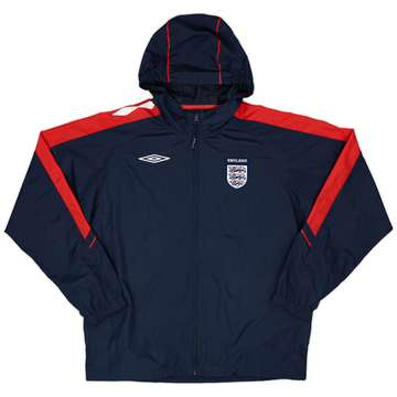 2007-09 England Umbro Hooded Rain Jacket - 8/10 - (L)