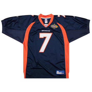 2002-04 Denver Broncos Elway #7 Authentic Reebok Jersey (Home) XXL