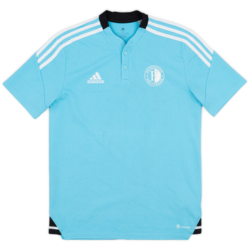 2022-23 Feyenoord adidas Polo Shirt - 6/10 - (S)