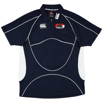 2008-09 AZ Alkmaar Canterbury 1/4 Zip Polo Shirt - 8/10 - (S)