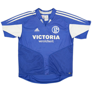 2004-05 Schalke Home Shirt - 7/10 - (M.Boys)