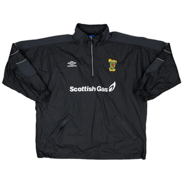1998-00 Scotland Umbro Hooded 1/4 Zip Training Top - 8/10 - (L)