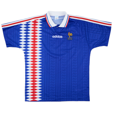 1994-96 France Home Shirt - 9/10 - (L/XL)