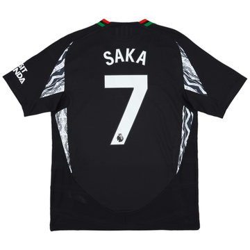 2024-25 Arsenal Authentic Away Shirt Saka #7