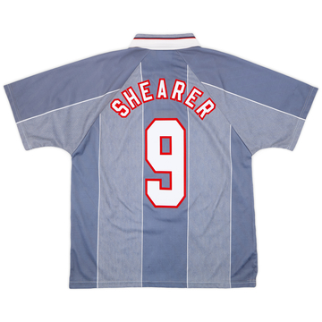 1996-97 England Away Shirt Shearer #9 - 9/10 - (L)