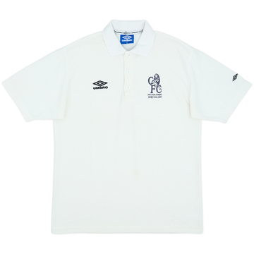 1996-97 Chelsea Umbro Polo Shirt - 7/10 - (M)