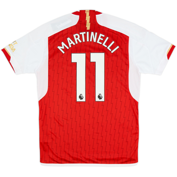 2023-24 Arsenal Home Shirt Martinelli #11