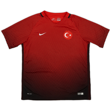 2016-17 Turkey Home Shirt - 10/10 - (XL.Boys)