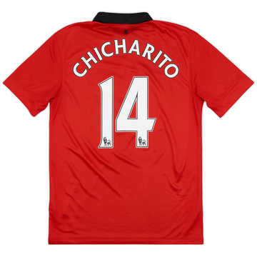 2013-14 Manchester United Home Shirt Chicharito #14