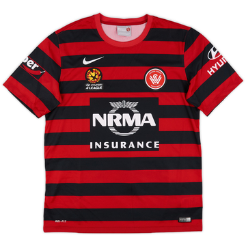 2014-15 Western Sydney Wanderers Home Shirt - 8/10 - (L)