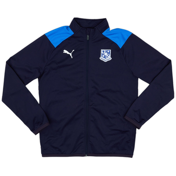 2017-18 Tranmere Rovers Puma Track Jacket - 9/10 - (M)