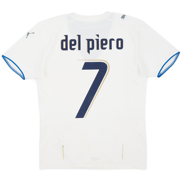 2006 Italy Away Shirt Del Piero #7 - 5/10 - (M)