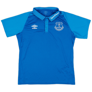 2019-20 Everton Umbro Polo Shirt - 9/10 - (M)