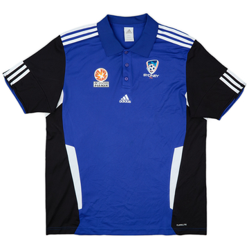 2013-14 Sydney FC adidas Polo Shirt - 9/10 - (XXL)