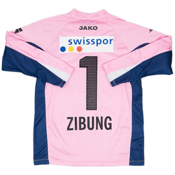 2005-06 FC Luzern GK Shirt Zibung #1 - 8/10 - (S)