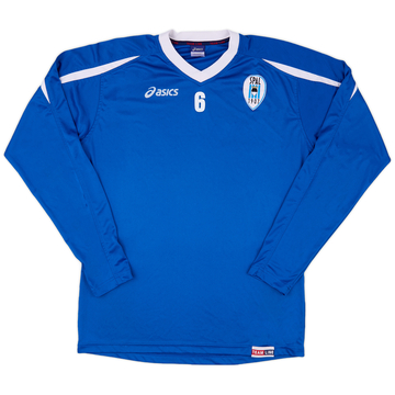 2008-10 SPAL Player Issue Asics Training L/S Shirt #6 - 8/10 - (L)