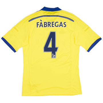 2014-15 Chelsea Away Shirt Fabregas #4 (M)