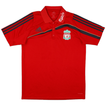 2009-10 Liverpool adidas Polo Shirt - 9/10 - (L)