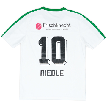 2017-18 SC Bruhl Match Issue Away Shirt Riedle #10