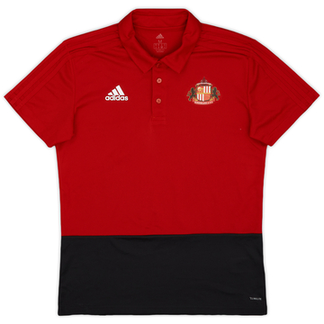 2017-18 Sunderland adidas Polo Shirt - 8/10 - (M)