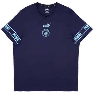 2019-20 Manchester City Puma Cotton Tee - 8/10 - (XXL)