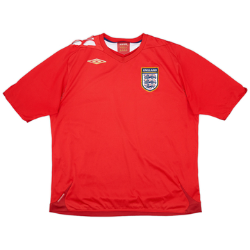 2006-08 England Away Shirt - 5/10 - (XXL)
