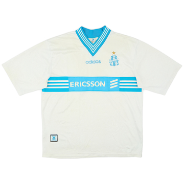 1997-98 Olympique Marseille Home Shirt - 6/10 - (XL)