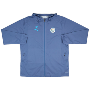 2024-25 Manchester City Staff Issue Rain Jacket #NO - As New - (XL)