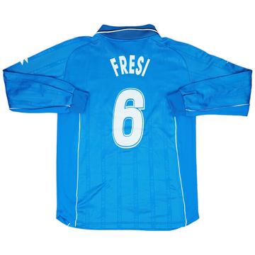 2000-01 Napoli Match Worn Home L/S Shirt Fresi #6