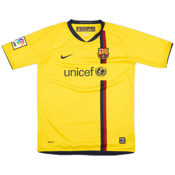 2008-10 Barcelona Away Shirt - 8/10 - (XL.Boys)