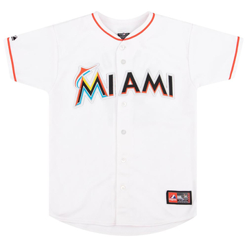 2012-15 Miami Marlins Stanton #27 Majestic Jersey (Home) Y