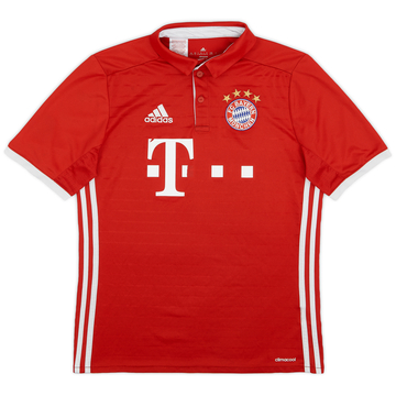 2016-17 Bayern Munich Home Shirt - 6/10 - (XL.Boys)