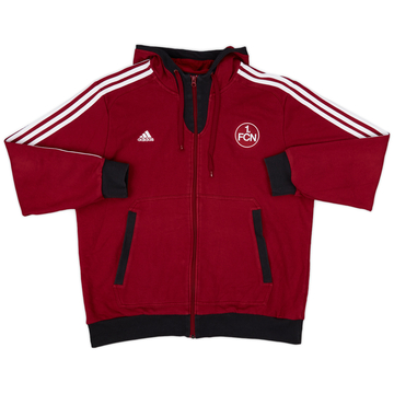 2013-14 Nurnberg adidas Hooded Sweat Top - 8/10 - (XL)