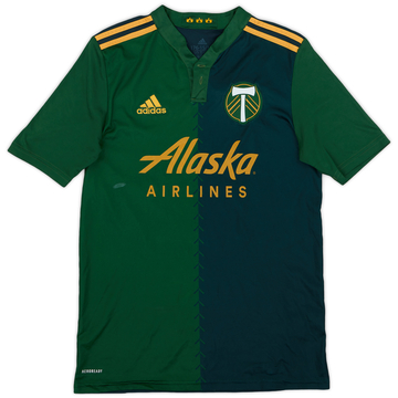 2020-21 Portland Timbers Home Shirt - 8/10 - (XL.Boys)