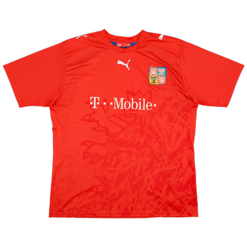 2006-08 Czech Republic Basic Home Shirt - 6/10 - (XL)