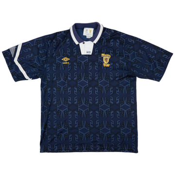1991-94 Scotland Home Shirt - 6/10 - (XL)