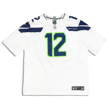 2012-14 Seattle Seahawks Fan #12 Nike Game Jersey (Away) XXL