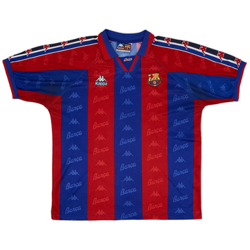 1995-97 Barcelona Home Shirt - 7/10 - (XL)