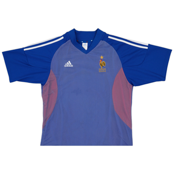 2002-04 France Home Shirt - 4/10 - (L)